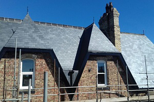 Slate Re-Roof - Windsor Court